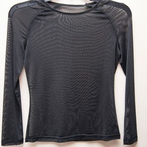 Sheer Mesh Top